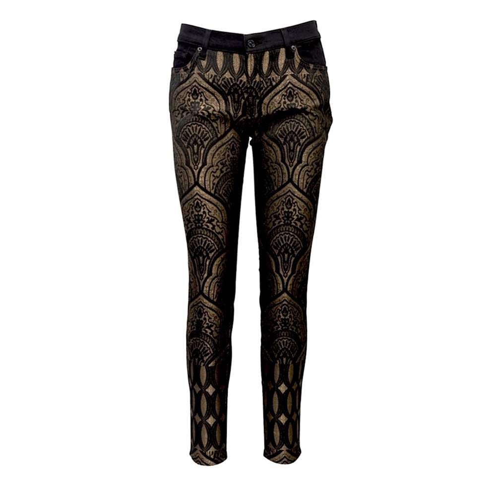 7 For All Mankind Embroidered Baroque Jeans Women’s 28